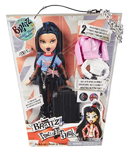 Bratz Bonita ?n? Muñeca De Moda Punk Jade Con 2 Atuendos Y 