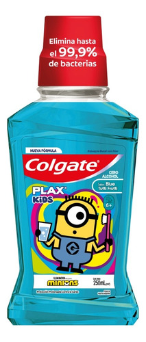 Enjuague Bucal  Kids 250 Ml Colgate Cremas Dentales