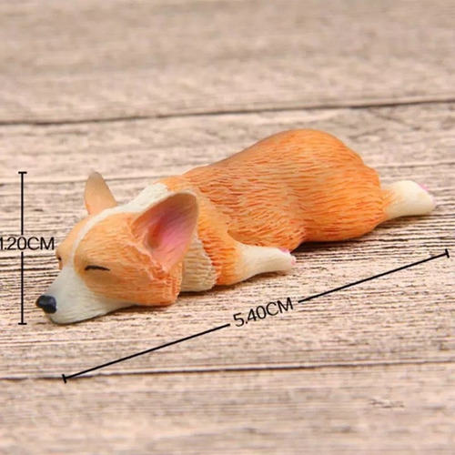 Molde Silicon Perro Corgi Patas Hacia Atrás