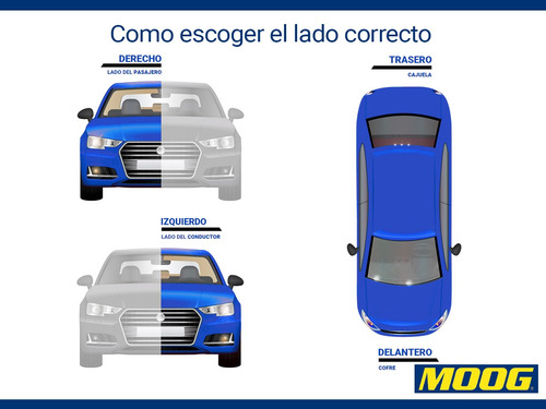 Jgo Resortes Suspensión Del Moog Stylemaster Series 46 A 48