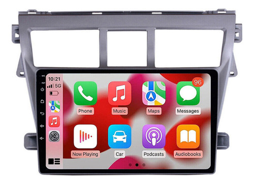 Coche Estéreo Android Para Toyota Yaris 2008-2013 Carplay Bt