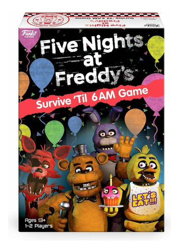 Juego Cartas Sobrevive Hasta Las 6am Five Nights At Freddy