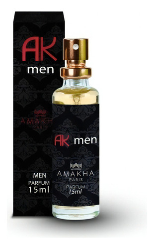 Perfume Ak Men Amakha Paris 15ml Excelente P/bolso Men