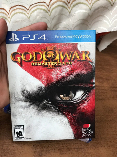 God Of War 3 Remasterizado Ps4 Nuevo-caja-delivery-cambio