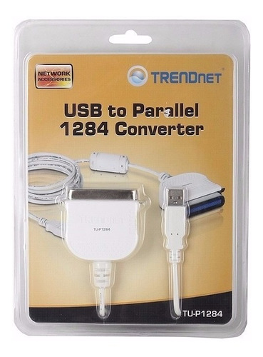 Cable Convertidor Trendnet Usb A Paralelo Centronic Tu-p1284