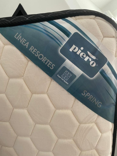 Imagen 5 de 5 de Sommier Piero Spring 2 1/2 plazas de 190cmx140cm