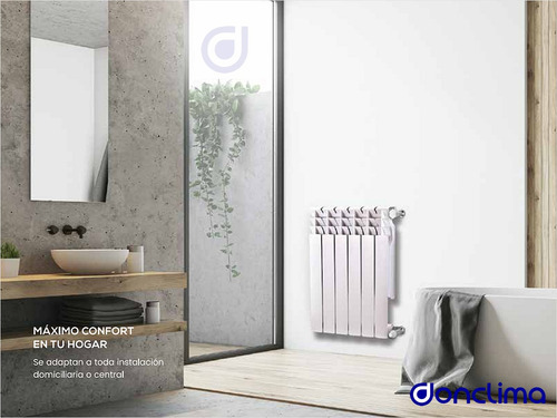 Radiador Triangular Bj 500 X 8 Elementos + Kit Completo