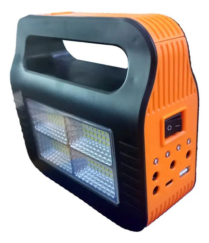 Kit Solar De Emergencia Camping Usb + 2 Ampolletas