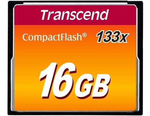Tarjeta Memoria Transcend Compactflash 133x 16gb Ts16gcf133