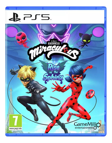 Jogo Miraculous Rise Of The Sphinx Ps5 Europeu