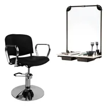 Comprar Sillon De Peluquería + Toilette Con Cajones Y Espejo