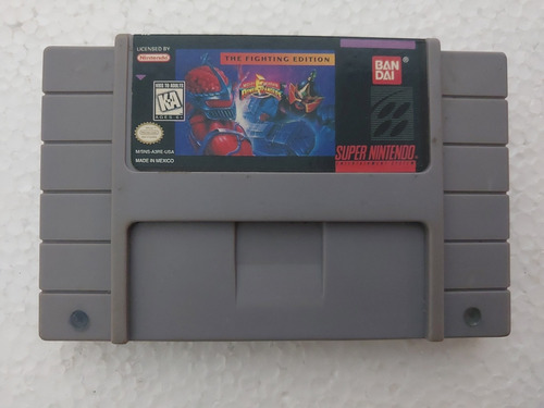 Power Rangers The Fighting Edition Para Super Nintendo 