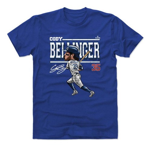 500 Level Camisa Cody Bellinger (algodón, Xl, Azul Real) - C