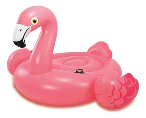 Boia Infantil Juvenil Inflável Com Alça Flamingo Intex