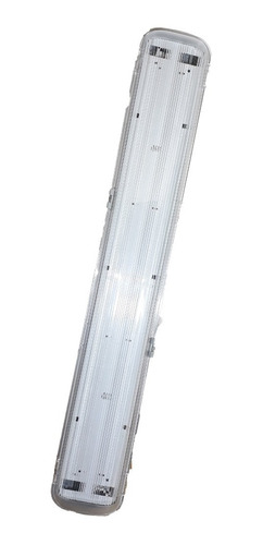 Equipo Estanco Led 2x9w Ip65 60cm + 2 Tubos Led Luz Fria