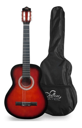 Guitarra Clasica 39 C/ Funda / Alma / Sunbert/ 8447 Color Black