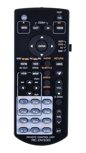 Control Remoto Estereo Kenwood Series (ddx) Modelo Rc-dv330.