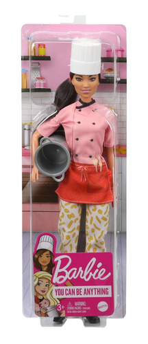 Muñeca Barbie Profesional Chef Con Accesorios