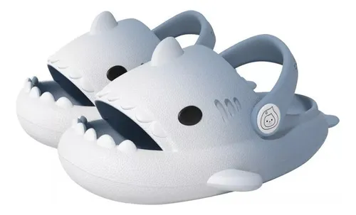 comprar Sandalia Tiburón Shark Para Niña Niño Chancla Confort Agua