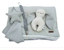 Comprar Manta Corderito + Trapito De Apego + Muñeco De Apego + Porta