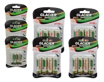 Comprar 4 Cartelas Recarregável Aa 4700mah + 3 Cartelas 2700mah Aaa