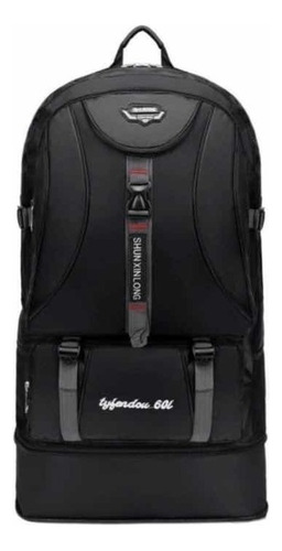 Mochila Back Pack Deportiva Viaje Casual Gym Trabajo 1569 S Color Negro