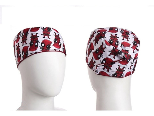 Gorros O Cofias Clínicos Quirúrgicos / Deadpool Blanco