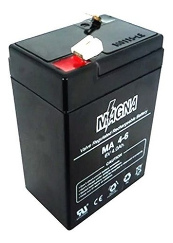 Batería Agm Seca 6 V - 4 A Libre Mantenimiento Ba64mg 