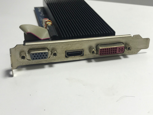(#1889) Placa De Vídeo Vga Nvidia Evga Gt210 1gb Ddr3 Pci-e (Usado)