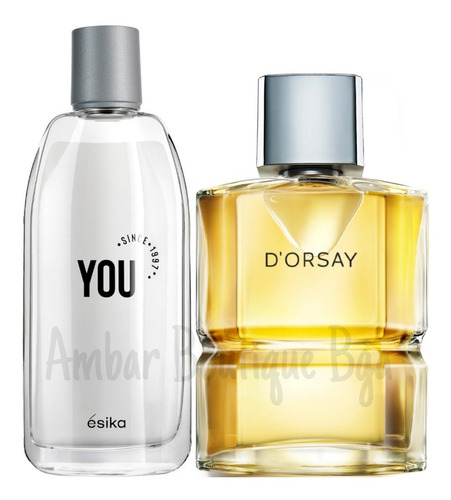 Perfume Dorsay + Its You Esika Hombre - mL a $572