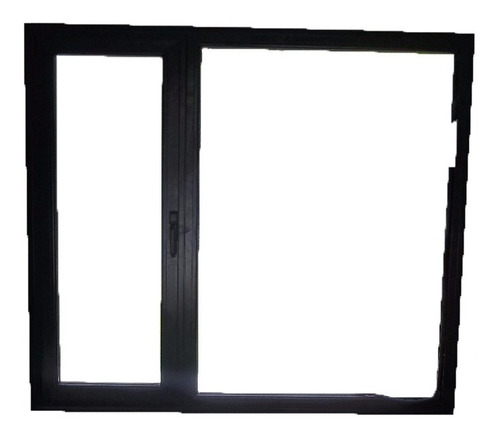 Ventana Patagonica Modena Negro 200x150 Vidrio 4mm