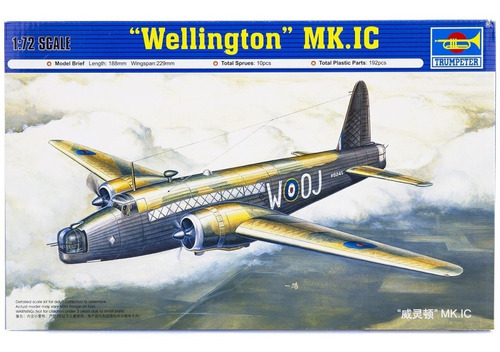 Trumpeter Wellington Mk.ic 1/72 01626 Milouhobbies