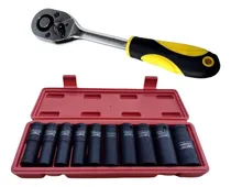Comprar Jogo Chave Catraca Reversível 1u002F2 + 10 Soquetes 10mm A 24mm
