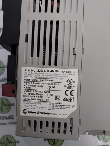 Allen Bradley 22b D1p4n104 (Usado)