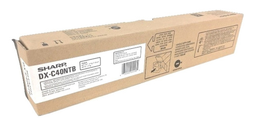 Toner Negro Original Sharp Dx-c40ntb Para Equipo Dx-c401 