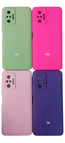 Silicone Case Unicolor Xiaomi Redmi Note 10 Pro