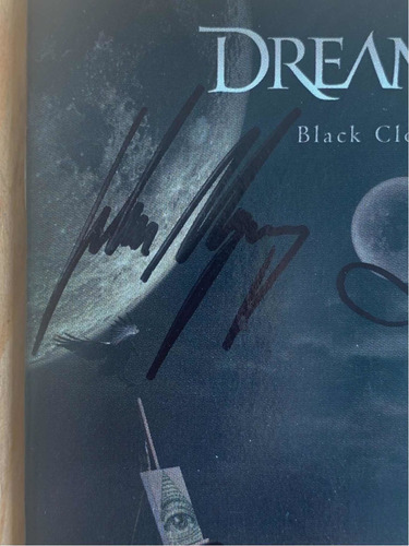 Cd Dream Theater Black Clouds Autografiado X Banda Completa