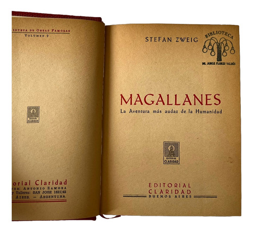 Magallanes, Stefan Sweig