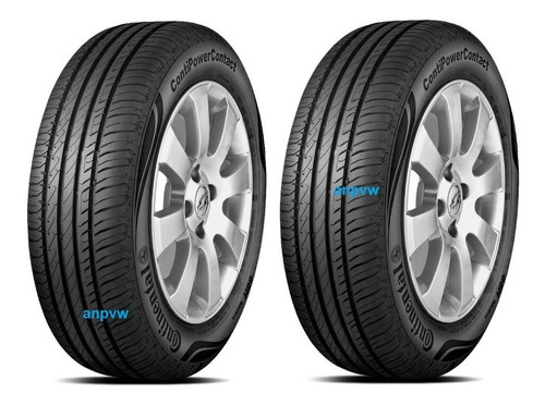 Par (2) Pneu Continental 205 55 R16 Golf Bora Polo Gol Vw