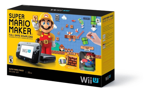 Wii U Edición Mario Maker + Juegos