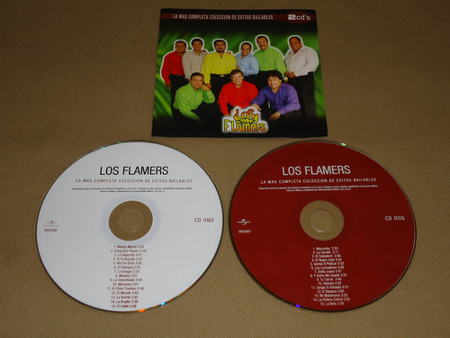 Flamers Las Mas Completa Coleccion Exitos Bailables 2cds 06 (Usado)