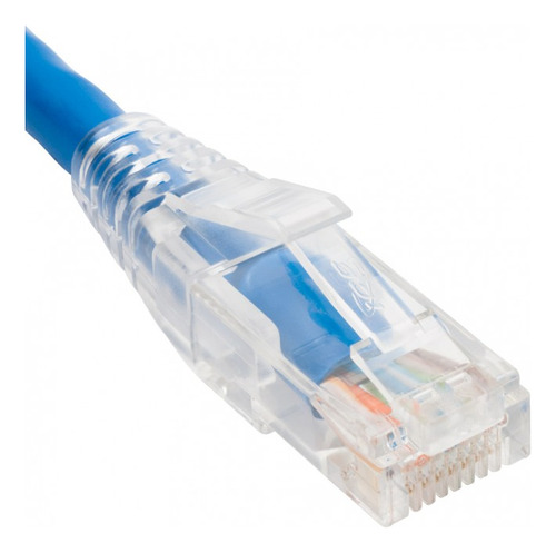 Patch Cord Cat5e, Bota Transparente, 5 Pies, Paquete De 25,