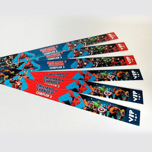 Imagen 5 de 9 de Pulseras Souvenir Sorpresitas Infantiles Personalizadas