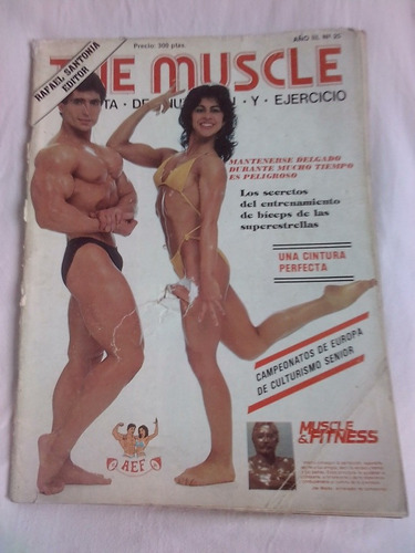 Revista The Muscle Lote Con Mas De 20 Revistas Ocación