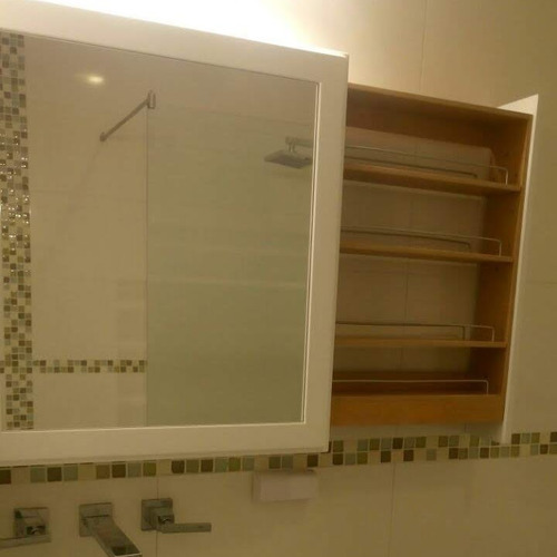 Imagen 4 de 5 de Botiquin De Baño Laqueado, Abre Único Lado Cta