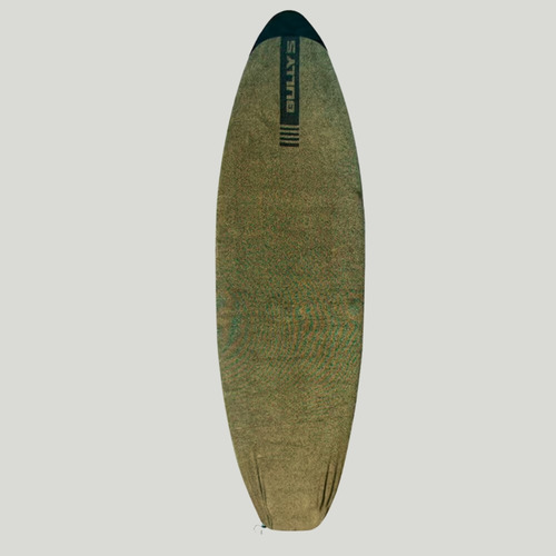 Capa Toalha Bullys Longboard 9'6 Verde E Preto