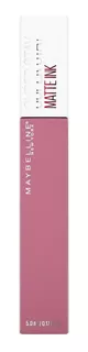 Labial Líquido Maybelline New York Superstay Matte Ink Acabado Mate Color 180 Pink Revolutionary