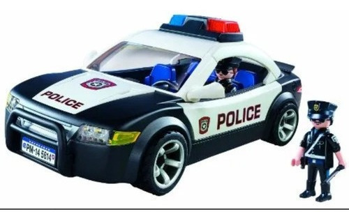  Auto Playmobil 5673 Police Cruiser Luces  Sellado 