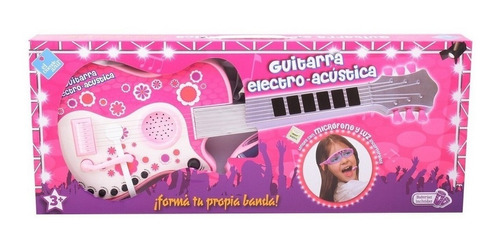 Guitarra Electro Acustica Con Micro Y Lentes Ar1 06023