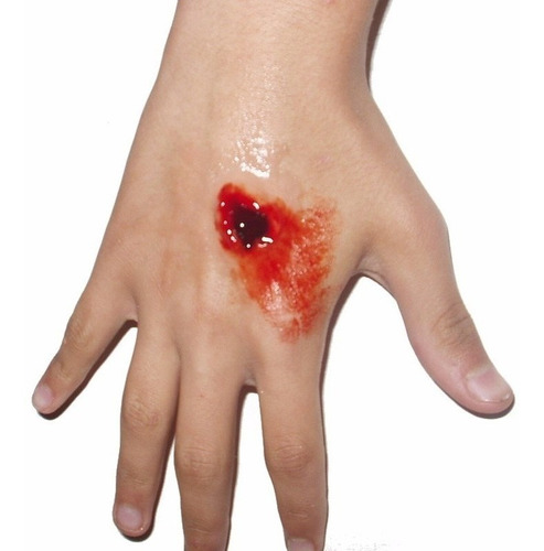 Imagem 2 de 7 de Kit Do Terror Slug Maquiagem Sangue Falso Festas Fantasias